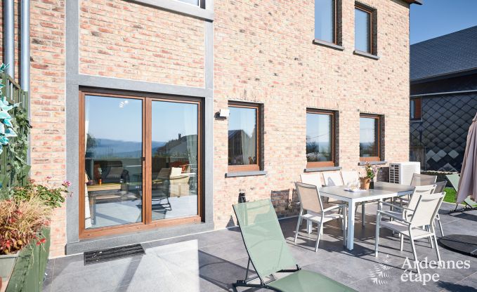 Vakantiehuis in Stavelot voor 8 personen met tuin, spelletjes en prachtig uitzicht op de Ardennen