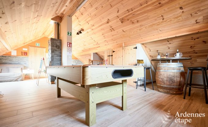 Vakantiehuis in Stavelot voor 8 personen met tuin, spelletjes en prachtig uitzicht op de Ardennen