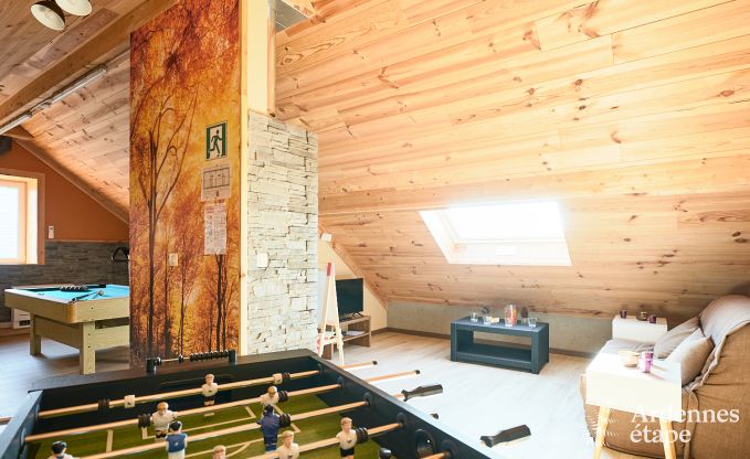 Vakantiehuis in Stavelot voor 8 personen met tuin, spelletjes en prachtig uitzicht op de Ardennen
