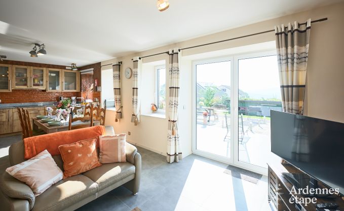 Vakantiehuis in Stavelot voor 8 personen met tuin, spelletjes en prachtig uitzicht op de Ardennen