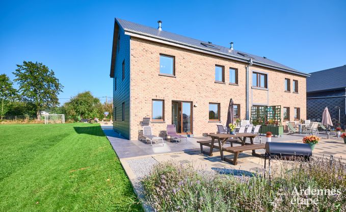 Gezellige vakantiewoning in Stavelot voor 8 personen met tuin, speelruimte en 4 slaapkamers