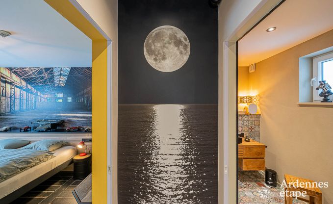 Vakantiehuis in Stavelot met jacuzzi en uitzicht voor 4 personen in de Ardennen