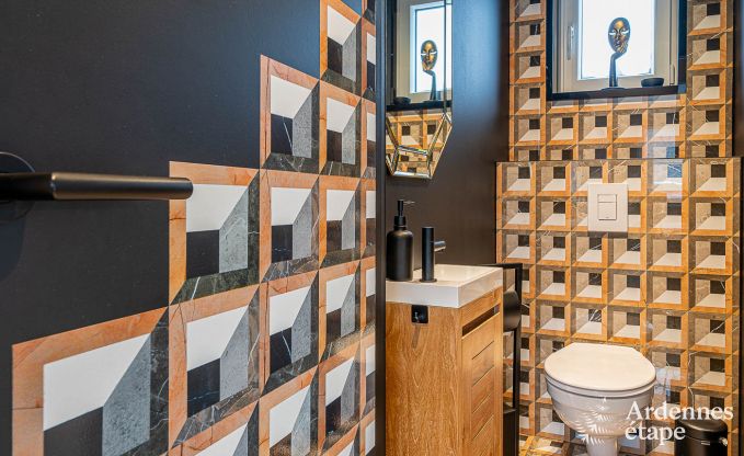 Vakantiehuis in Stavelot met jacuzzi en uitzicht voor 4 personen in de Ardennen