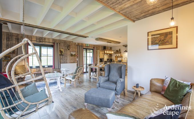 Vakantiehuis in Stavelot: verblijf in de Ardennen voor 10 personen met sauna en priv� tuin