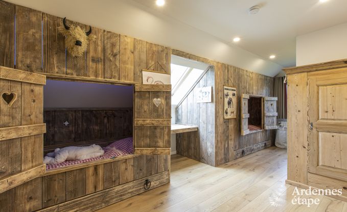 Vakantiehuis in Stavelot: verblijf in de Ardennen voor 10 personen met sauna en priv� tuin