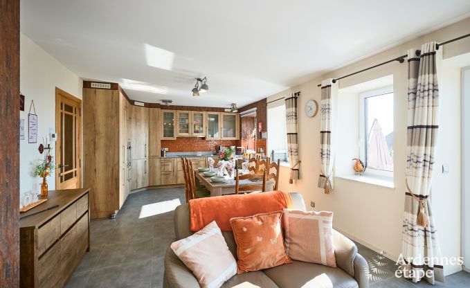 Vakantiehuis in Stavelot voor 8 personen met tuin, spelletjes en prachtig uitzicht op de Ardennen