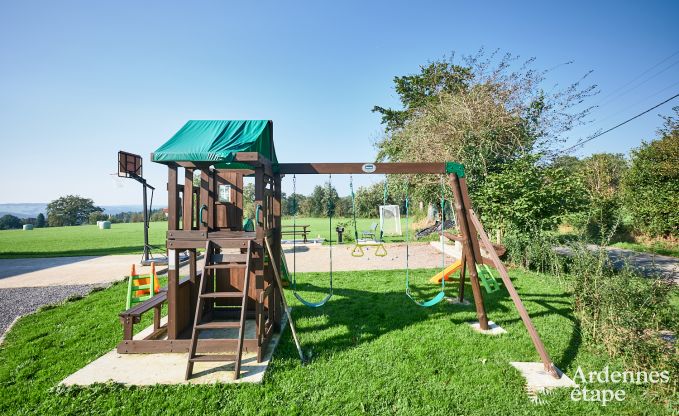 Vakantiehuis in Stavelot voor 8 personen met tuin, spelletjes en prachtig uitzicht op de Ardennen