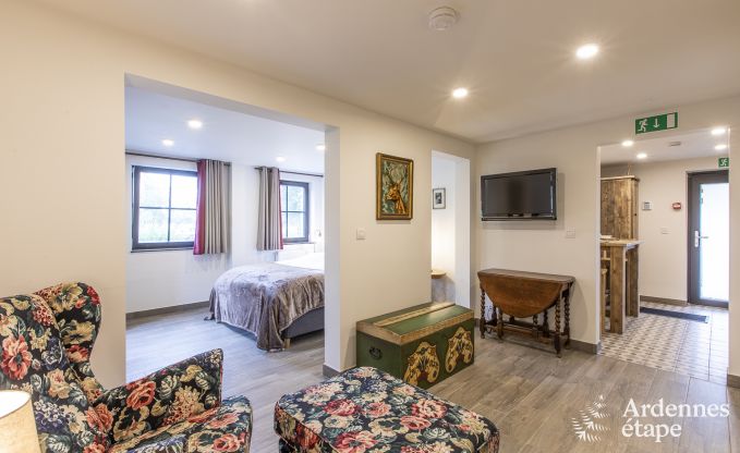 Vakantiehuis in Stavelot: verblijf in de Ardennen voor 10 personen met sauna en priv� tuin