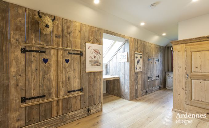 Vakantiehuis in Stavelot: verblijf in de Ardennen voor 10 personen met sauna en priv� tuin