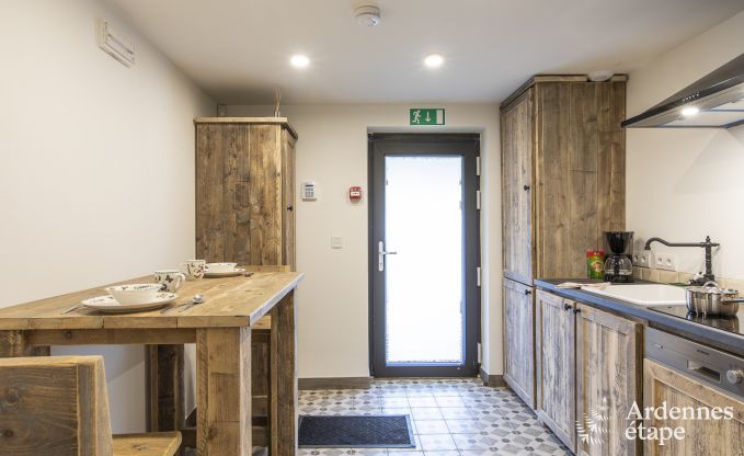 Vakantiehuis in Stavelot: verblijf in de Ardennen voor 10 personen met sauna en priv� tuin