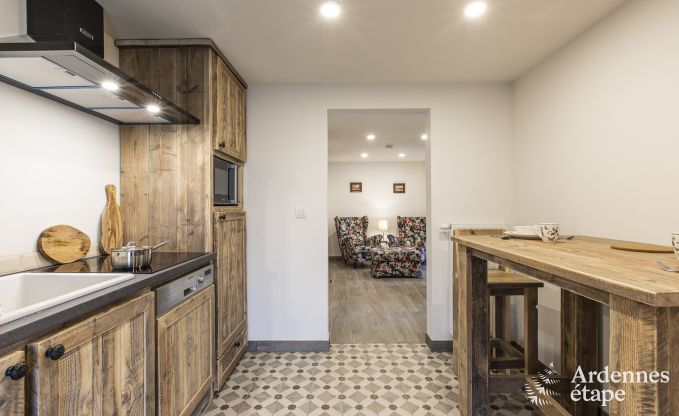 Vakantiehuis in Stavelot: verblijf in de Ardennen voor 10 personen met sauna en priv� tuin