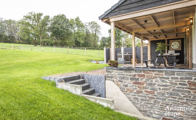 Vakantiehuis in Stavelot: verblijf in de Ardennen voor 10 personen met sauna en priv� tuin