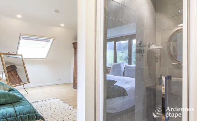 Vakantiehuis in Stavelot: verblijf in de Ardennen voor 10 personen met sauna en priv� tuin