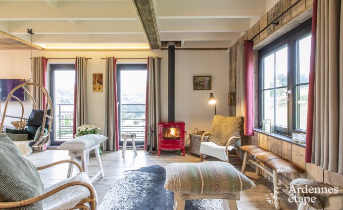 Vakantiehuis in Stavelot: verblijf in de Ardennen voor 10 personen met sauna en priv� tuin