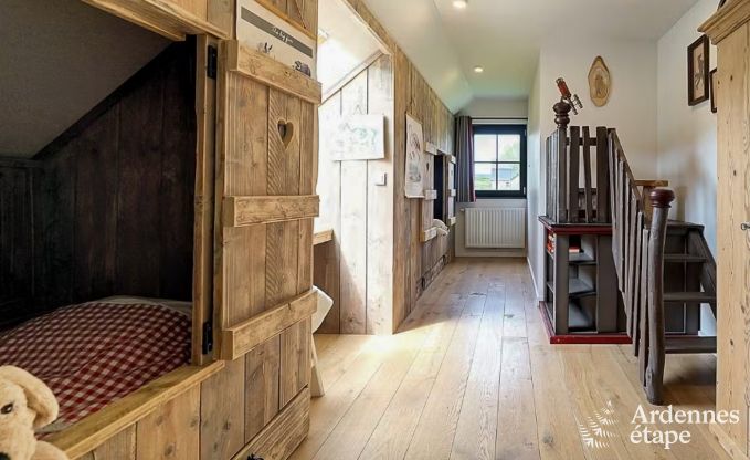 Vakantiehuis in Stavelot: verblijf in de Ardennen voor 10 personen met sauna en priv� tuin