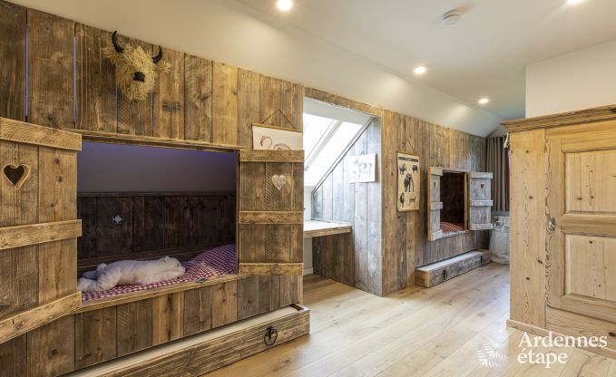 Vakantiehuis in Stavelot: verblijf in de Ardennen voor 10 personen met sauna en priv� tuin