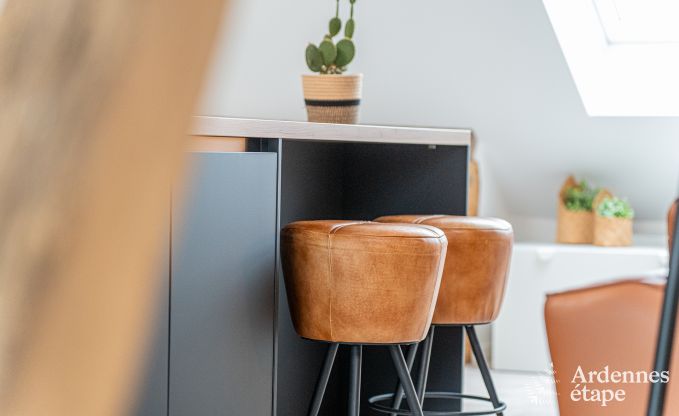 Comfortabele chalet voor 4 personen in Stoumont met 2 slaap- en badkamers outdoor jacuzzi en sauna