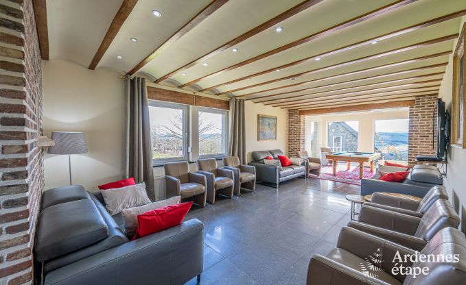 Luxe villa in Stoumont voor 18/20 personen in de Ardennen