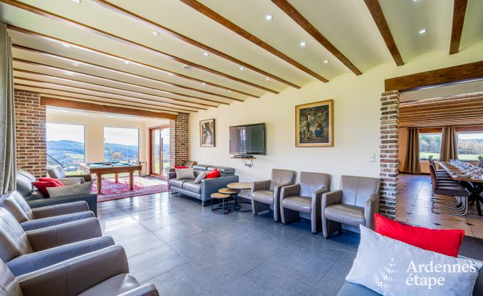 Luxe villa in Stoumont voor 18/20 personen in de Ardennen