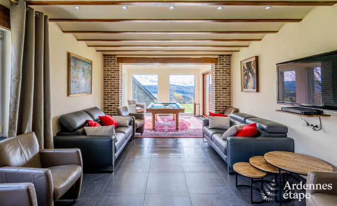 Luxe villa in Stoumont voor 18/20 personen in de Ardennen
