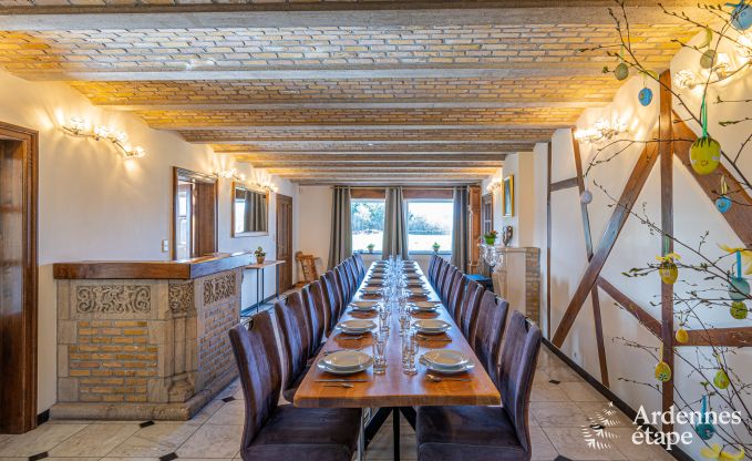 Luxe villa in Stoumont voor 18/20 personen in de Ardennen
