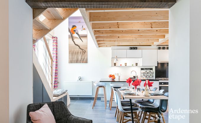 Huis te huur voor 6 personen in Stoumont, Ardennen, 3 slaapkamers, priv� tuin, terras met barbecue, optimaal comfort
