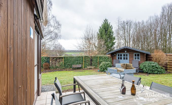Modern en comfortabel chalet in Tenneville voor vier personen - met sauna, priv�tuin en nabijheid van Saint-Hubert