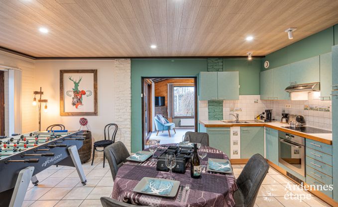 Modern en comfortabel chalet in Tenneville voor vier personen - met sauna, priv�tuin en nabijheid van Saint-Hubert