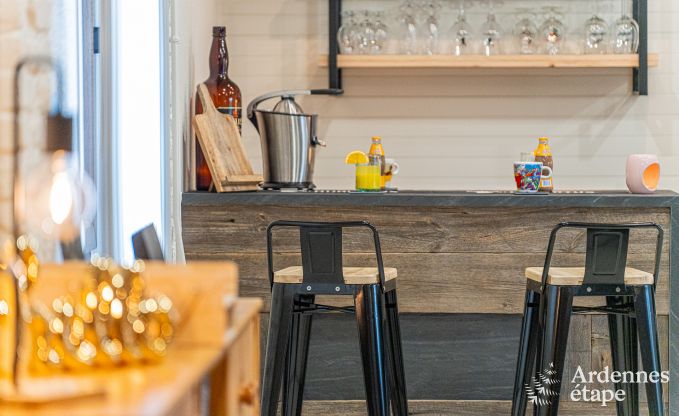 Modern en comfortabel chalet in Tenneville voor vier personen - met sauna, priv�tuin en nabijheid van Saint-Hubert