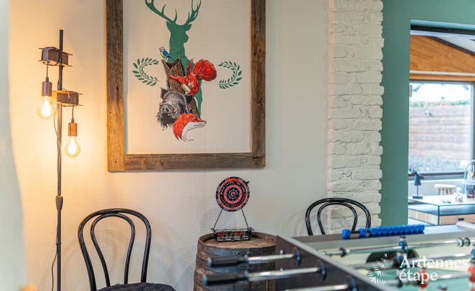 Modern en comfortabel chalet in Tenneville voor vier personen - met sauna, priv�tuin en nabijheid van Saint-Hubert