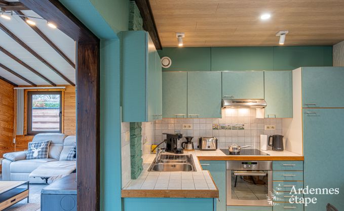 Modern en comfortabel chalet in Tenneville voor vier personen - met sauna, priv�tuin en nabijheid van Saint-Hubert