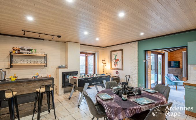 Modern en comfortabel chalet in Tenneville voor vier personen - met sauna, priv�tuin en nabijheid van Saint-Hubert