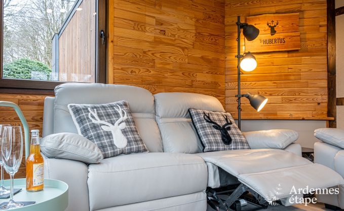 Modern en comfortabel chalet in Tenneville voor vier personen - met sauna, priv�tuin en nabijheid van Saint-Hubert