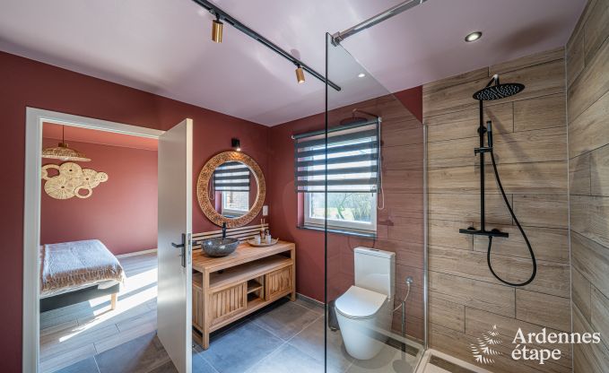 Luxe villa in Theux voor 10 personen met speelzaal, jacuzzi en nabijheid van Spa-Francorchamps