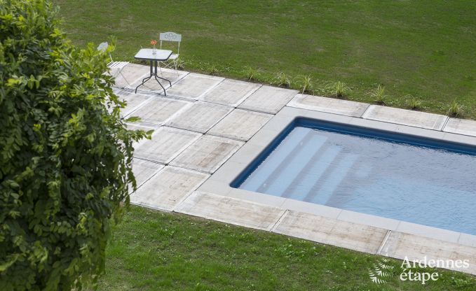 Luxevilla voor 9 personen met tuin, zwembad en wellness te huur in Theux