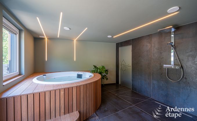 Leuk vakantiehuis voor 8 personen met jacuzzi in Theux, Hoge Venen