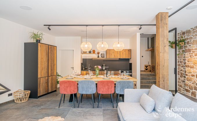 Leuk vakantiehuis voor 8 personen met jacuzzi in Theux, Hoge Venen