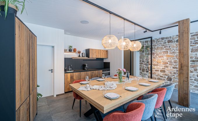 Leuk vakantiehuis voor 8 personen met jacuzzi in Theux, Hoge Venen