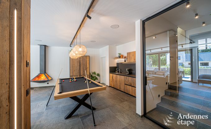 Leuk vakantiehuis voor 8 personen met jacuzzi in Theux, Hoge Venen