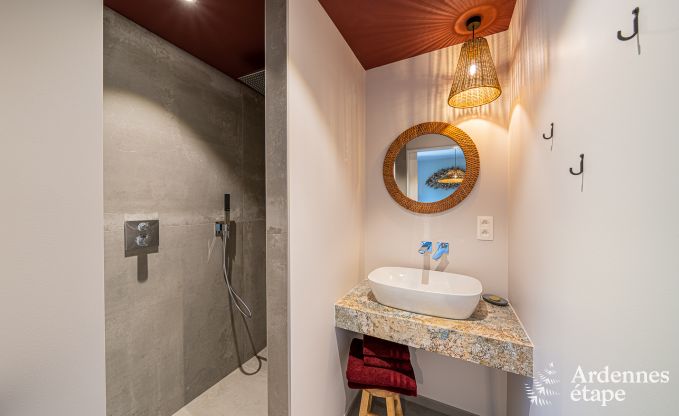 Leuk vakantiehuis voor 8 personen met jacuzzi in Theux, Hoge Venen