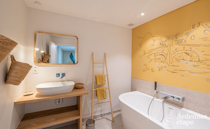 Leuk vakantiehuis voor 8 personen met jacuzzi in Theux, Hoge Venen