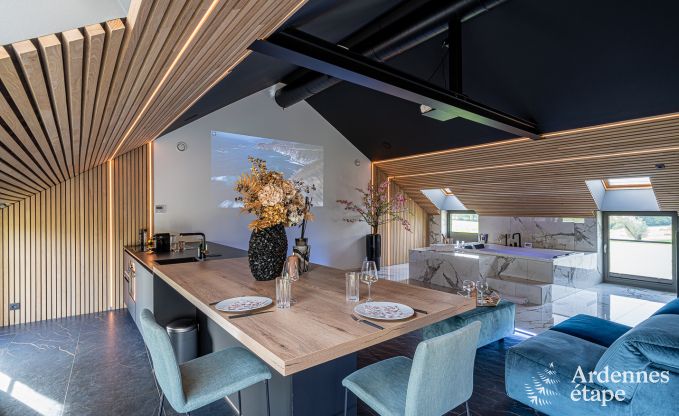 Romantische loft voor 2 p. met wellness en projectieruimte in Thimister-Clermont