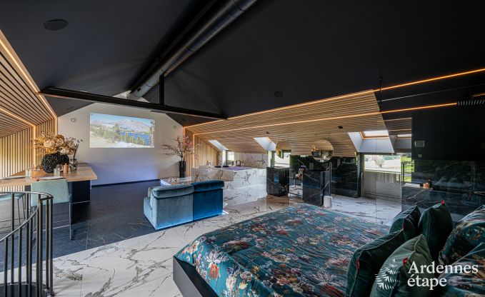 Romantische loft voor 2 p. met wellness en projectieruimte in Thimister-Clermont