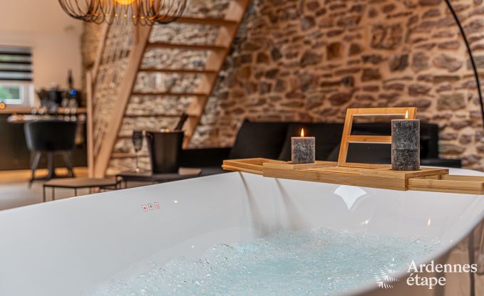 Charmante vakantiesuite met sauna in Trois-Ponts