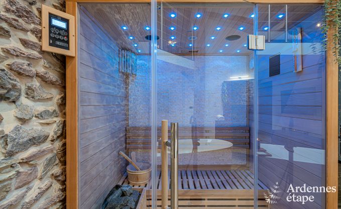 Charmante vakantiesuite met sauna in Trois-Ponts