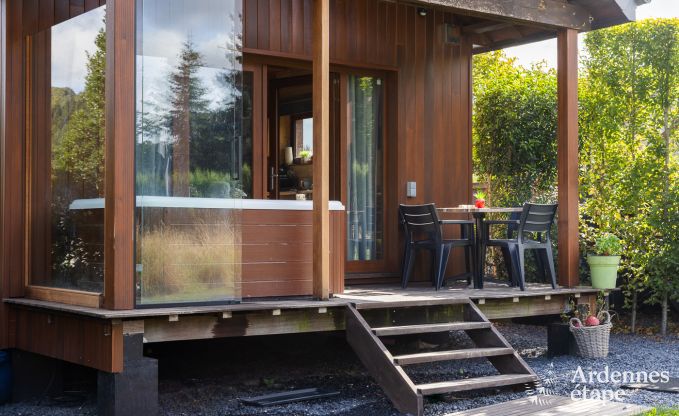 Gezellig vakantiehuis in Trois-Ponts voor 4 personen met sauna, jacuzzi en zwembad dichtbij het bos