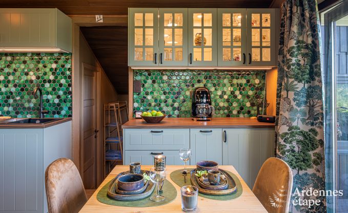 Gezellige chalet voor 2 personen in Trois-Ponts met priv�tuin