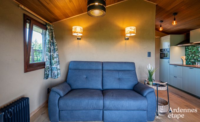 Gezellige chalet voor 2 personen in Trois-Ponts met priv�tuin