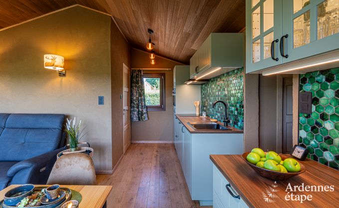 Gezellige chalet voor 2 personen in Trois-Ponts met priv�tuin