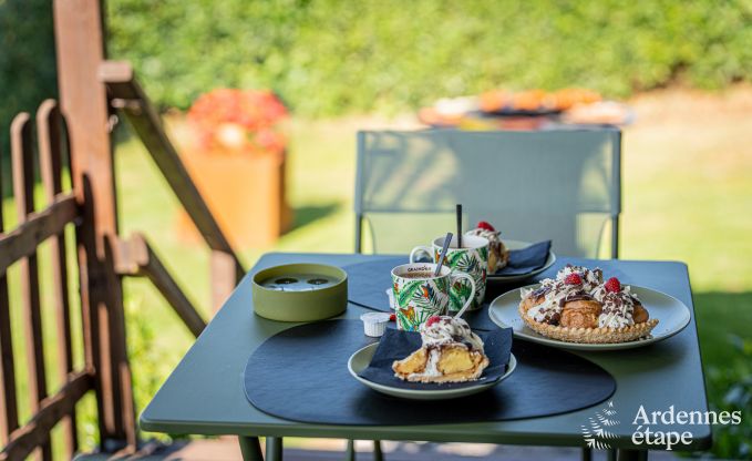 Gezellige chalet voor 2 personen in Trois-Ponts met priv�tuin